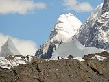 37 P6300 Close Up With Huge Ice Penitentes On North Gasherbrum Glacier As Trek Nears Gasherbrum North Base Camp In China